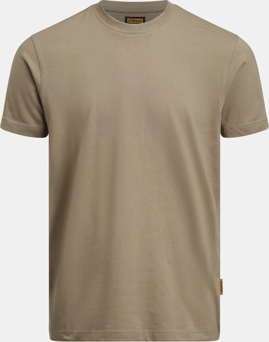 Jobman 5264 T-shirt 65526410 - Khaki von Jobman, Khaki, 3XL – Produktbild