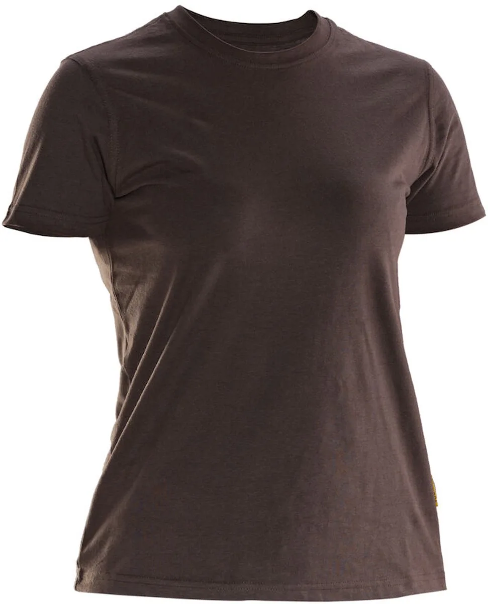 Jobman 5265 Women's T-shirt 65526510 - Bruin van Jobman, Bruin, XXL – productafbeelding