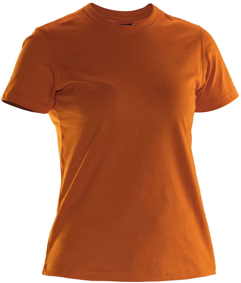 Jobman 5265 Women's T-shirt 65526510 - Oranje de Jobman, Orange, M – image du produit