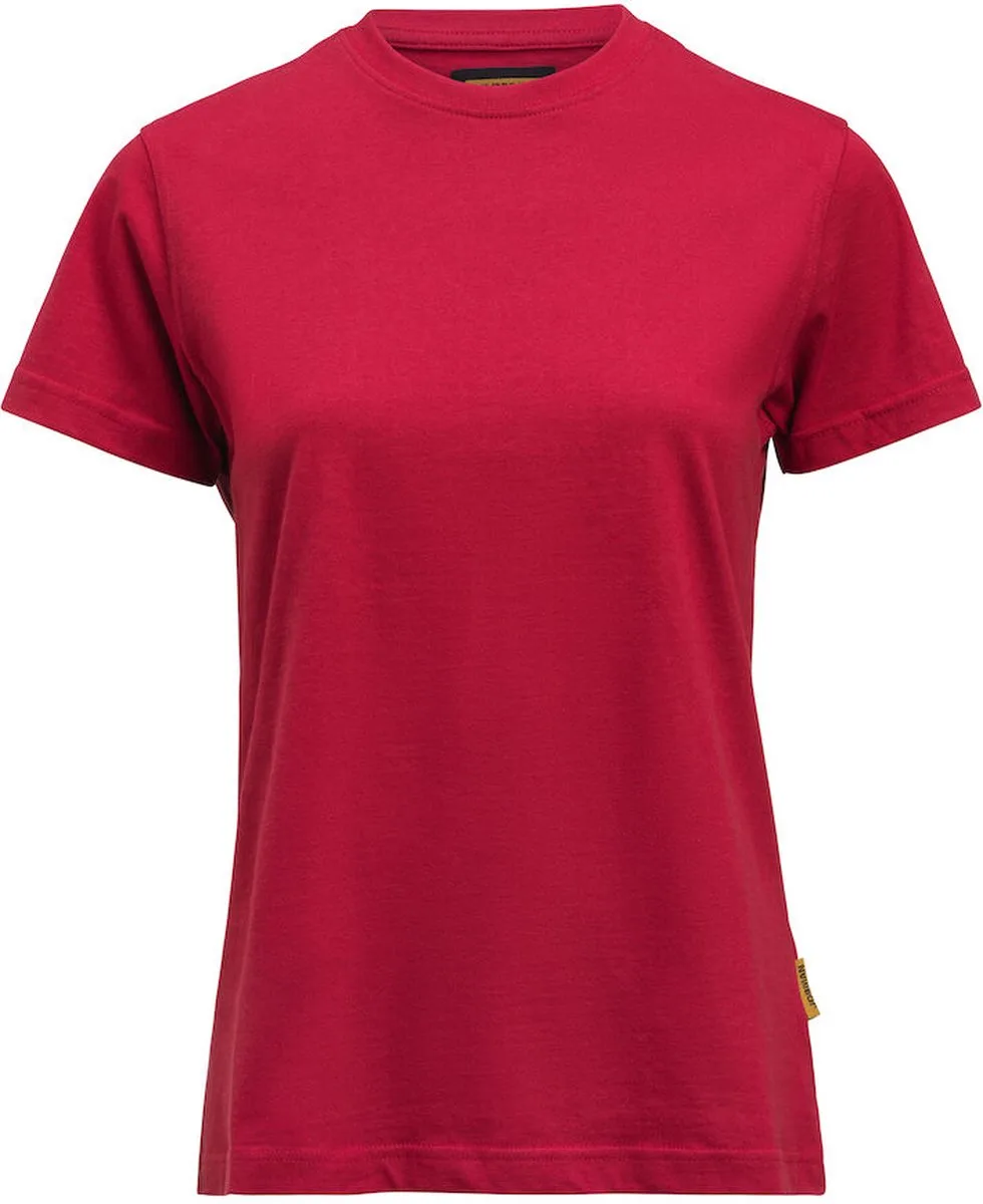 Jobman 5265 Women's T-shirt 65526510 - Rood von Jobman, Rot, XL – Produktbild