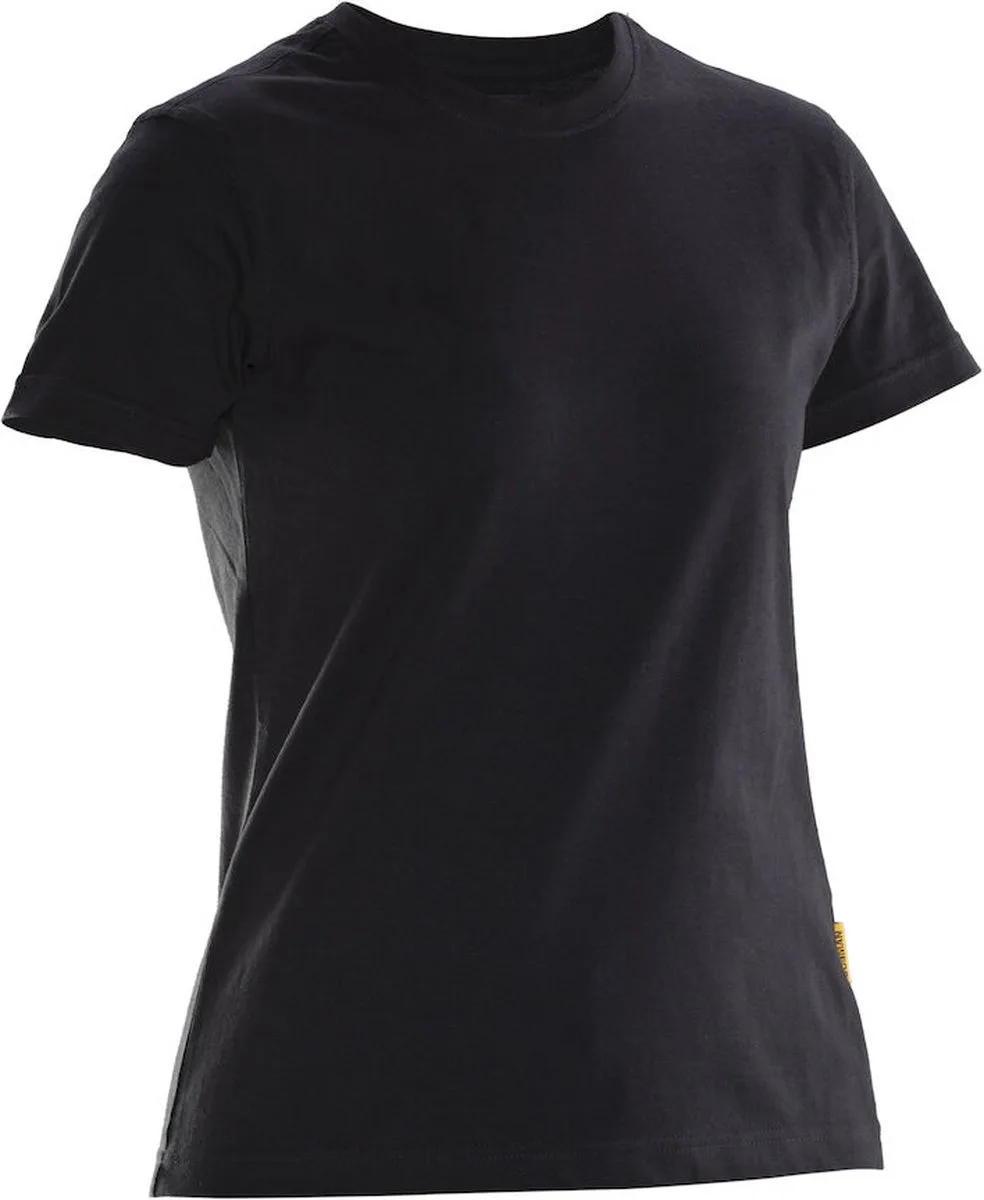 Jobman 5265 Women's T-shirt 65526510 - Zwart von Jobman, Schwarz, M – Produktbild