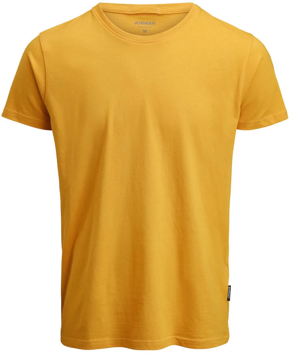 Jobman 5268 T-Shirt 65526814 - Oranje/Geel von Jobman, Orange, Gelb, XXL – Produktbild