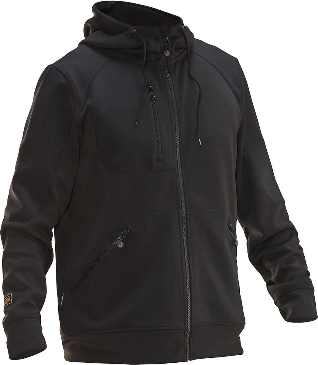 Jobman 5303 Hoodie Spun Dye 65530356 - Zwart de Jobman, Noir, L – image du produit