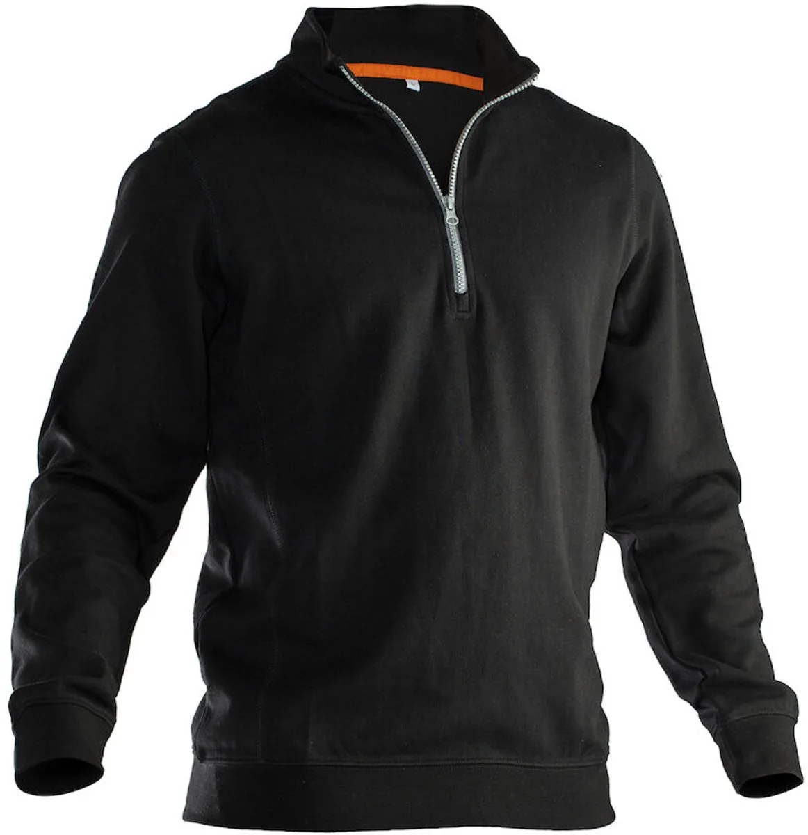 Jobman 5401 Halfzip Sweatshirt 65540120 - Zwart von Jobman, Schwarz, S – Produktbild