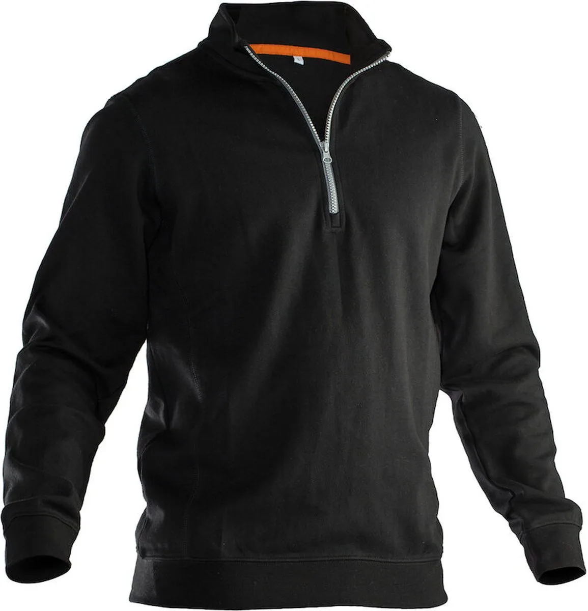 Jobman 5401 Halfzip Sweatshirt 65540120 - Zwart van Jobman, Zwart, XXL – productafbeelding