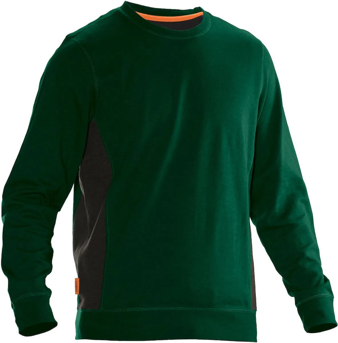 Jobman 5402 Sweatshirt ronde hals - Grijs/Zwart de Jobman, Gris, L – image du produit