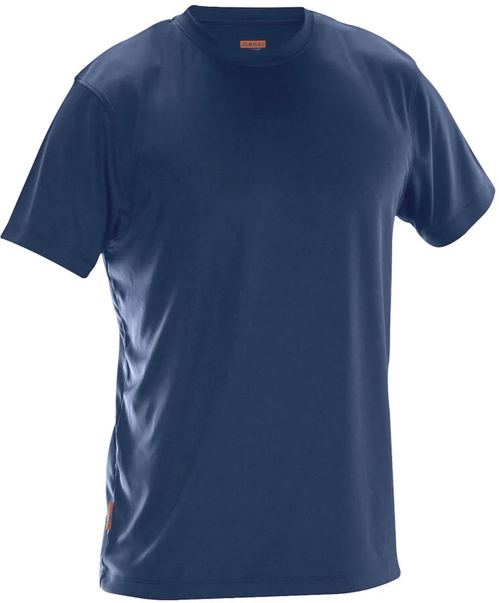 Jobman 5522 T-shirt Spun-Dye 65552251 - Navy de Jobman, Bleu foncé, L – image du produit