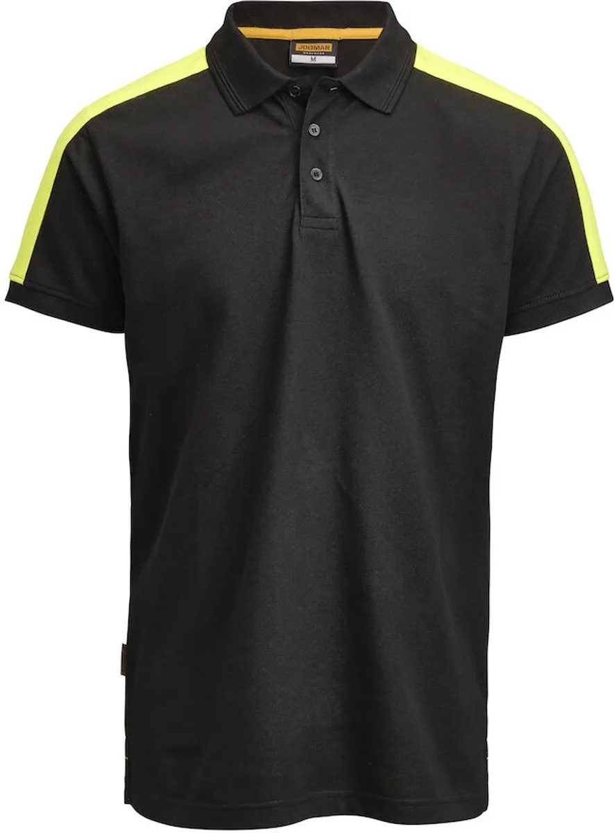 Jobman 5564 Polo 65556430 - wart/Hi-vis de Jobman, Wart, Hi-vis, XL – image du produit