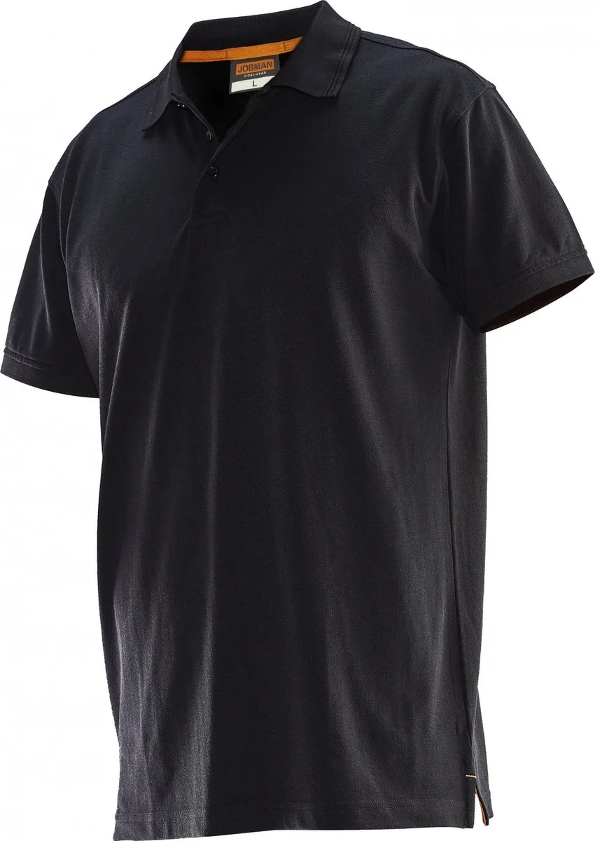 Jobman 5564 Polo - Zwart van Jobman, Zwart, XL – productafbeelding