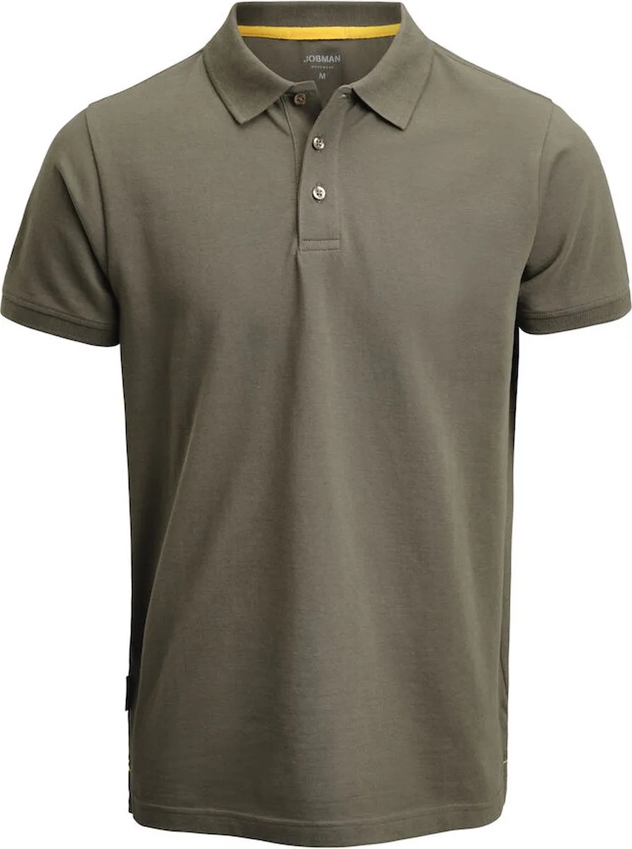 Jobman 5566 Poloshirt 65556615 - Olijfgroen de Jobman, Olijfgroen, XXL – image du produit