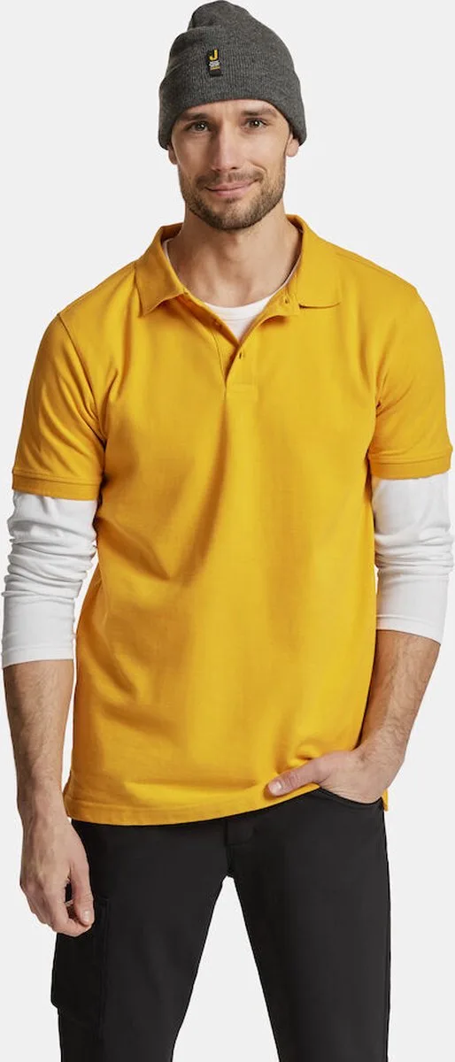 Jobman 5566 Poloshirt 65556615 - Oranje/Geel by Jobman, Orange, Yellow, XXL – product image