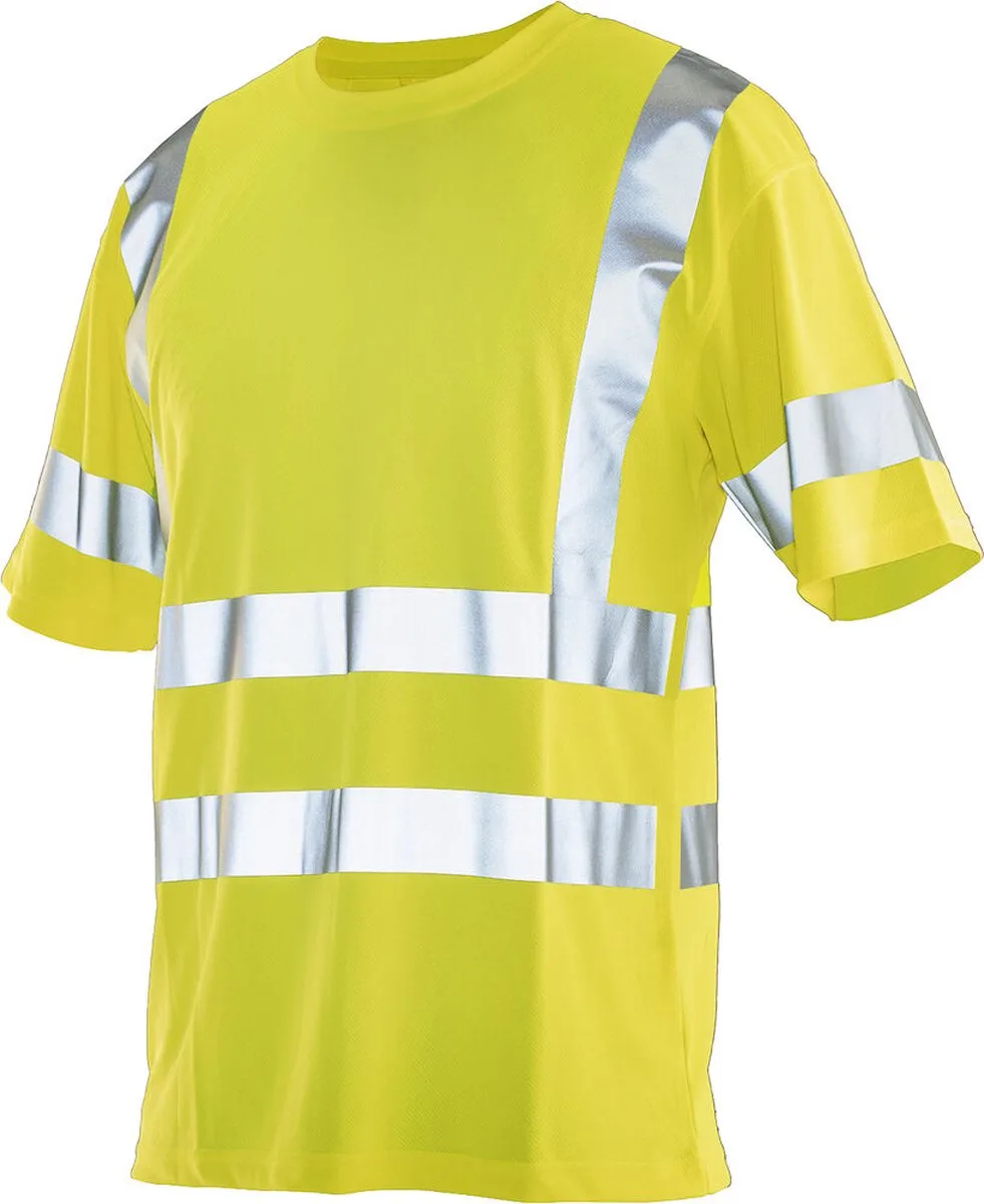 Jobman 5591 Hi-Vis T-shirt 65559151 - Geel von Jobman, Gelb, XL – Produktbild