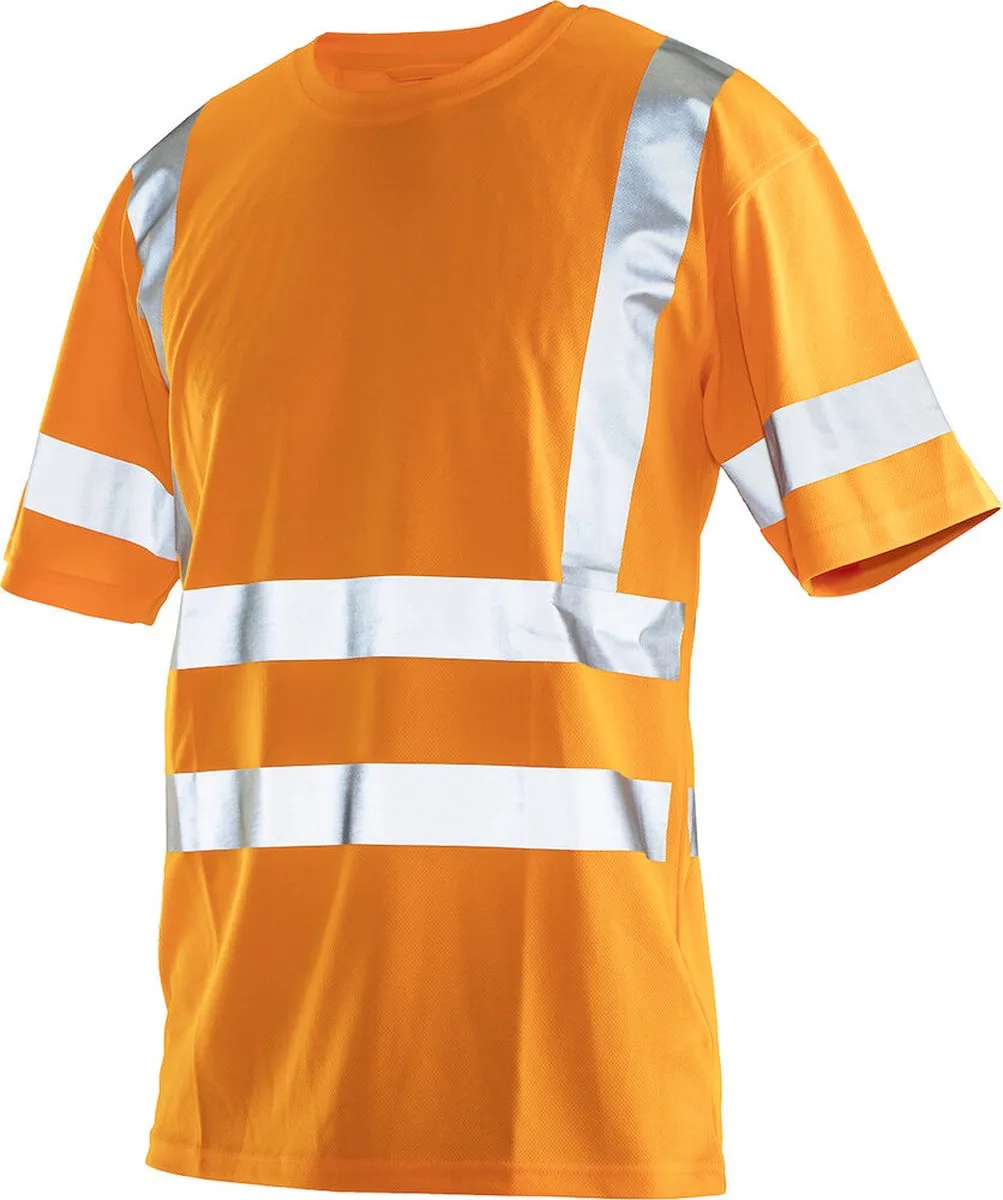 Jobman 5591 Hi-Vis T-shirt 65559151 - Oranje de Jobman, Orange, XL – image du produit