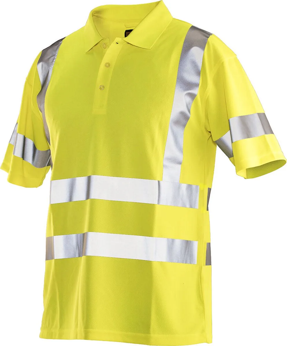Jobman 5592 Hi-Vis Polo 65559251 - Geel fra Jobman, Gul, XL – produktbillede