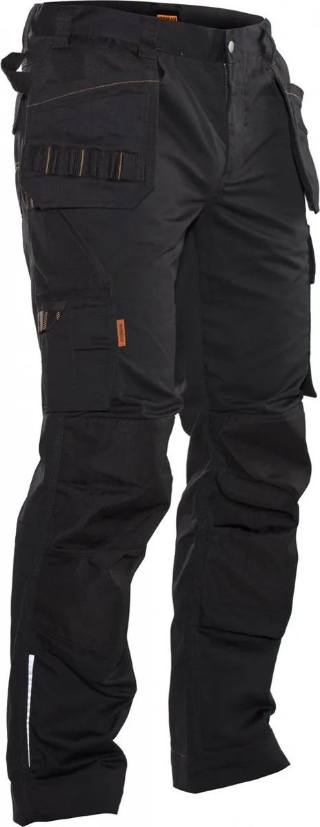 Practical 2322 Werkbroek Holsterpockets - Mannen - Zwart de Jobman, Noir, 48 – image du produit