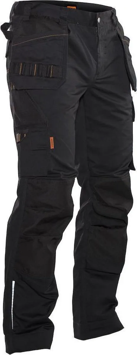 Practical 2322 Werkbroek Holsterpockets - Mannen - Zwart de Jobman, Noir, 56 – image du produit