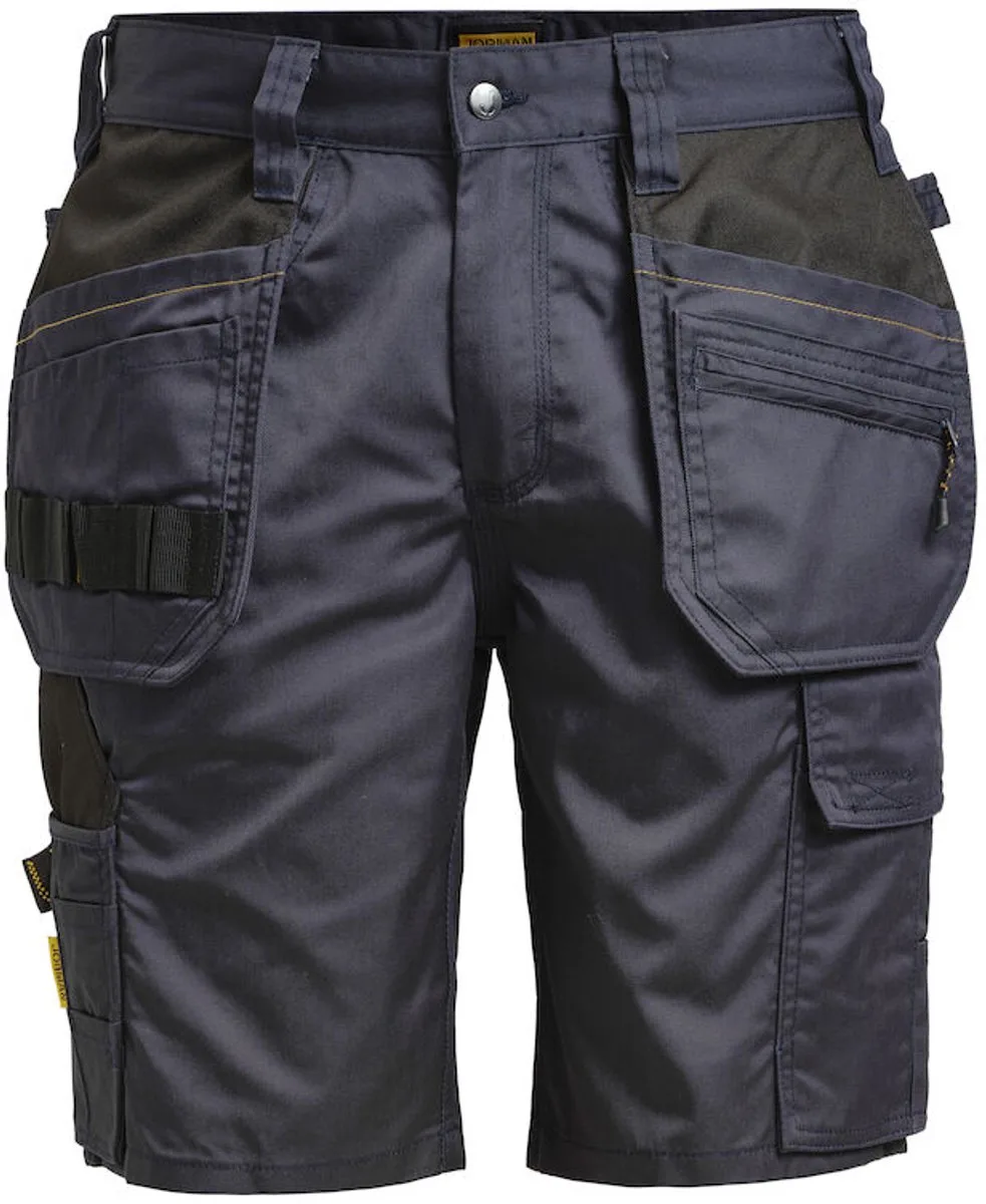 Practical 2722 Korte Werkbroek Holsterpockets - Mannen - Navy/Zwart de Jobman, Bleu foncé, Noir, 62 – image du produit