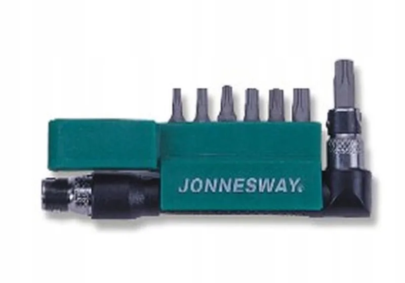 Bitset Torx met Gat 1/4" L=30mm, 8-delig by Jonnesway – product image