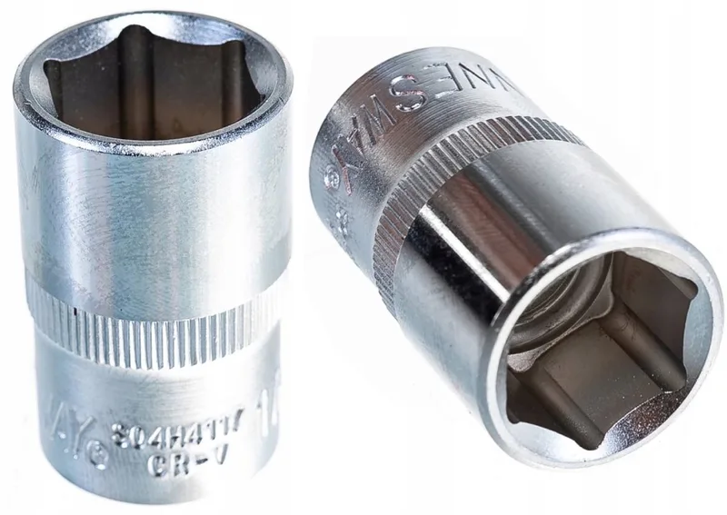 Dopsleutel 17 mm 1/2 inch - Sterke Chroom-Vanadium Staal by Jonnesway – product image