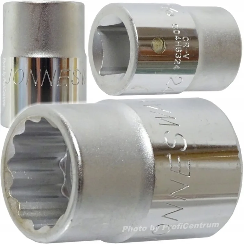 Dopsleutel 22mm 12-kant 3/4" Jonnesway Chroom-Vanadium Staal by Jonnesway – product image