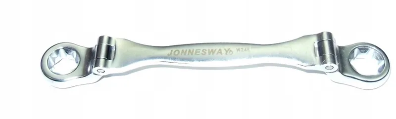 E22 x E24 Torx Ringsleutel met Cardankoppeling von Jonnesway – Produktbild