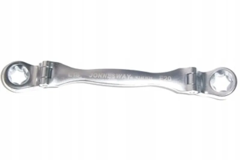 E7 x E8 Ratelsleutel, 146 mm, chroom-vanadium von Jonnesway – Produktbild