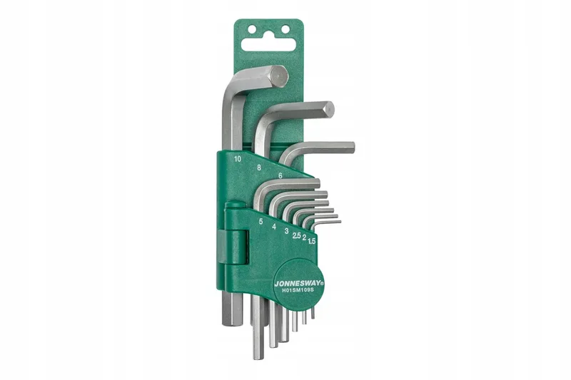 Inbussleutelset 9-delig Gebogen 1,5-10mm van Jonnesway – productafbeelding