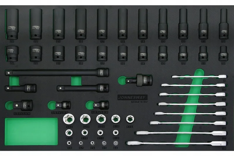 Jonnesway 51-delige Gereedschapset in EVA-inleg S03A4151SV von Jonnesway – Produktbild