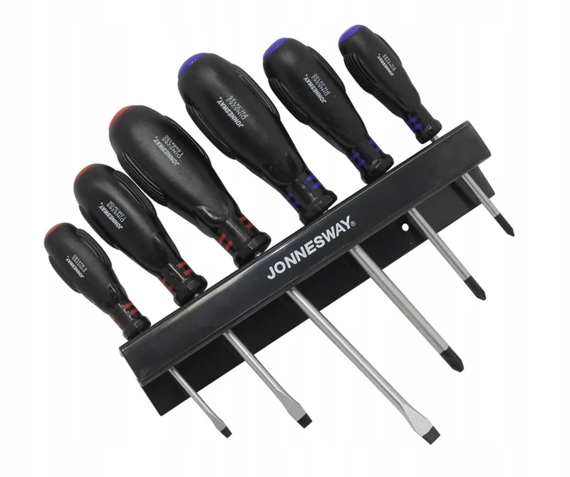 Jonnesway 6-delige schroevendraaierset met ophanging by Jonnesway – product image