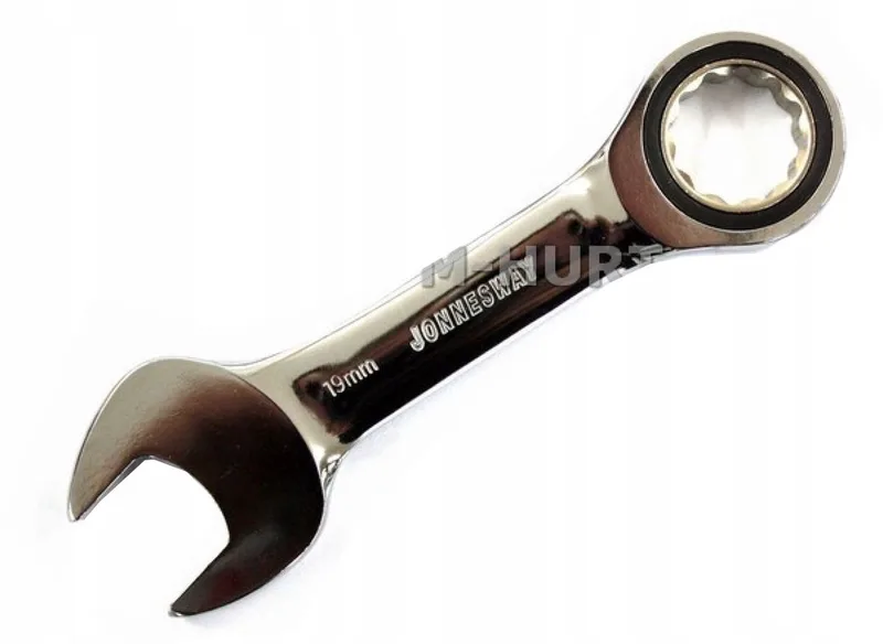 Korte ringsleutel met ratel 13 mm - Chroom-vanadiumstaal by Jonnesway – product image