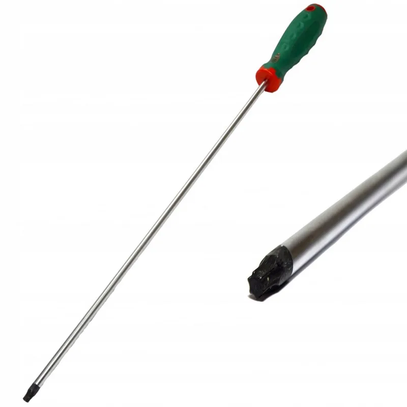 Lange Torx Schroevendraaier T15x400mm - Sterke Chromen Vanadium Staal de Jonnesway, Vert – image du produit