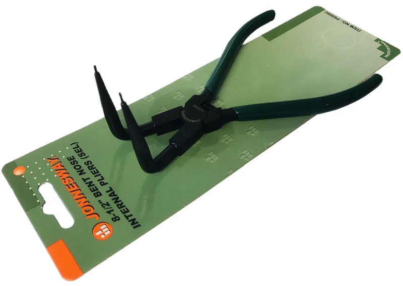 Long Seeger Tang 8,5" intern gebogen P9508C by Jonnesway, Green – product image
