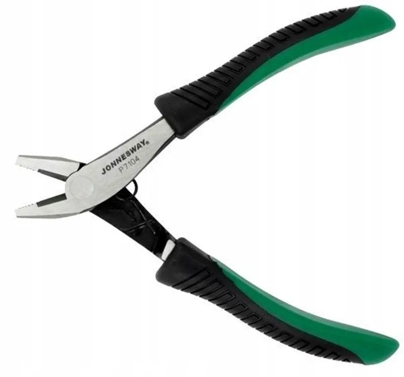 Mini Combinatietang 120mm - Precisie en Kwaliteit by Jonnesway, Green – product image