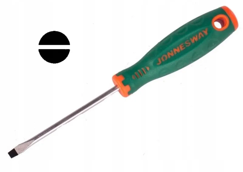 Platte Schroevendraaier 5,5x200mm Jonnesway Magnetische Punt van Jonnesway – productafbeelding