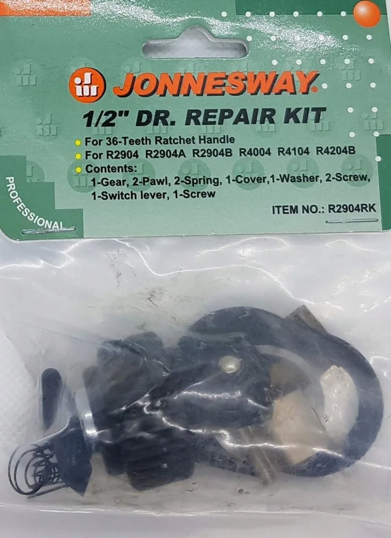 Reparatieset Ratel 1/2'' Jonnesway R2904RK - 36 Tands by Jonnesway – product image