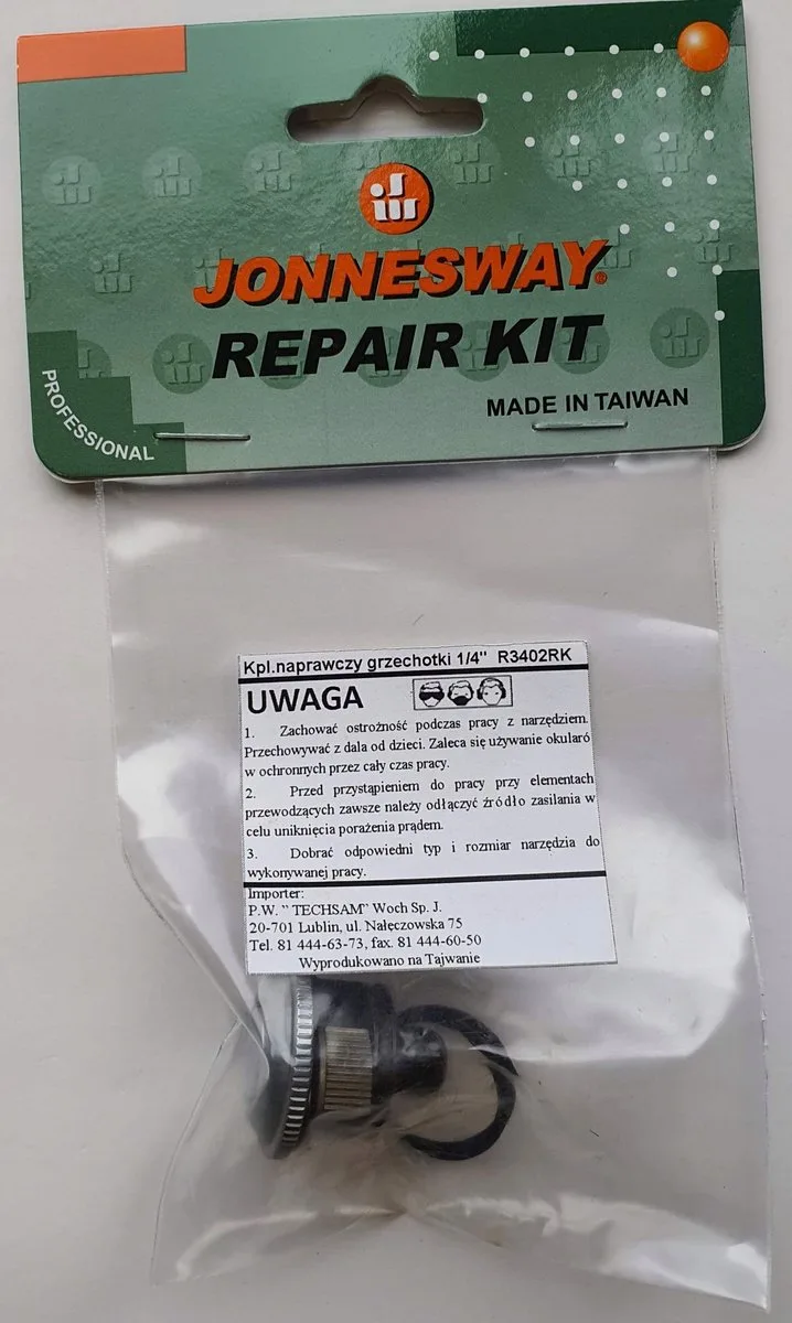 Reparatieset Ratelsleutel 1/4" 72T Jonnesway R3402RK de Jonnesway – image du produit