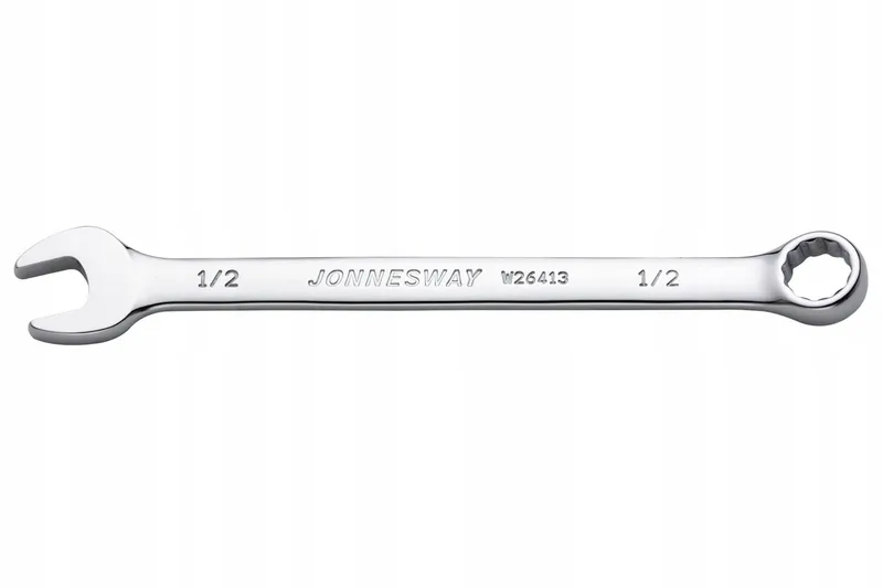 Ring- een steeksleutel, 1/2" inch, 12-punts, lang von Jonnesway – Produktbild