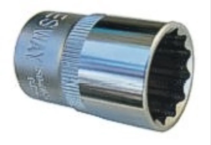 S05A4H17 Krachtdop 1/2" - Inbus 17 mm - HEX - Slagvast Staal - Voor Slagmoersleutel - Professioneel Werkplaatsgereedschap - 4719152190717 de Jonnesway – image du produit