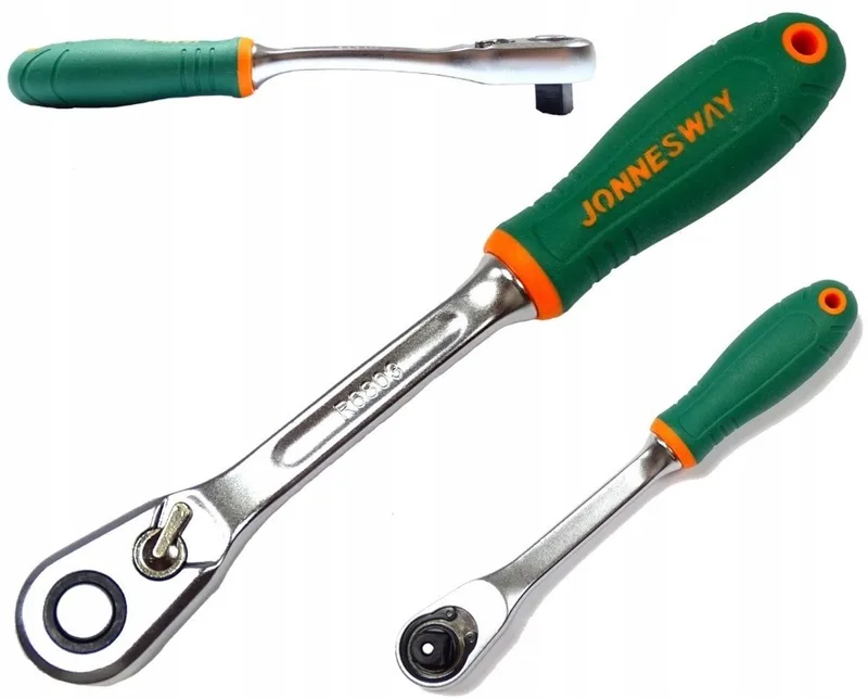 Smal ratel 250mm 60 tanden 1/2' professioneel gereedschap fra Jonnesway – produktbillede