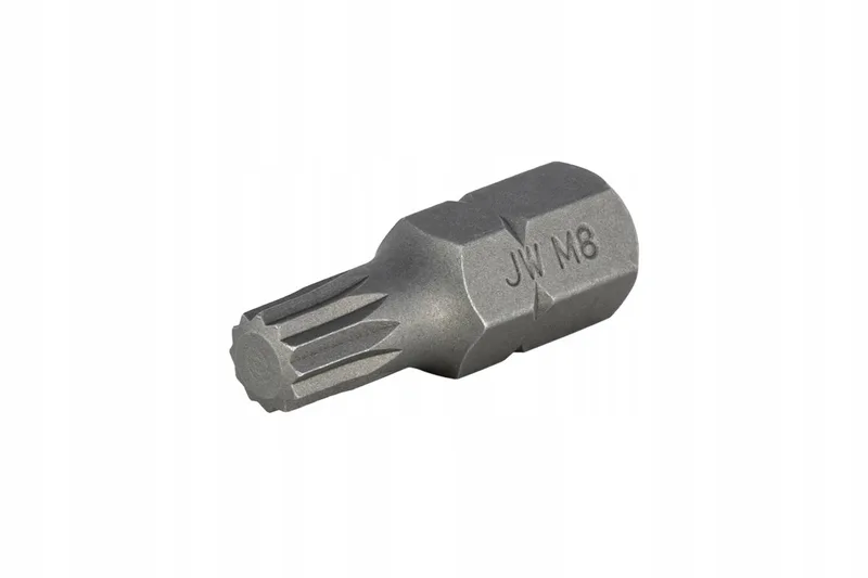 SPLINE Bit M8 x 30mm 10mm Aandrijving - D10M30M08A by Jonnesway – product image