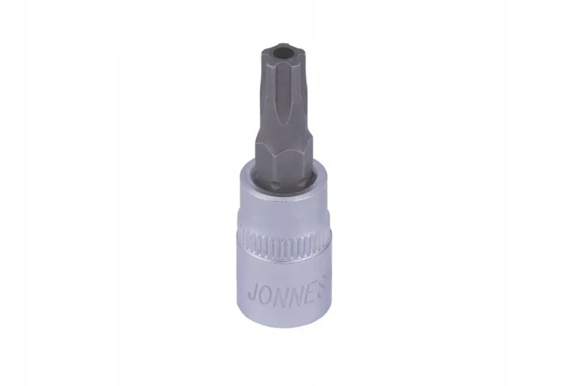 Torx Bit TS25 met Gat, 1/4" Dop 37mm by Jonnesway, Grey – product image
