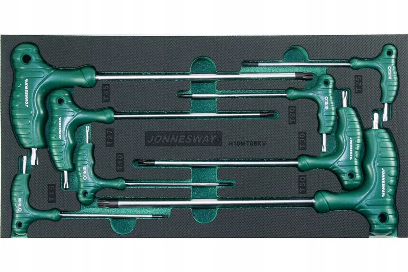 Torx inbussleutelset met EVA houder (8 stuks) by Jonnesway – product image