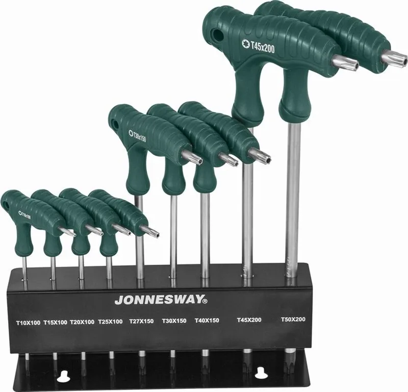 Torx inbussleutelset met Handvat T10-T50 by Jonnesway – product image