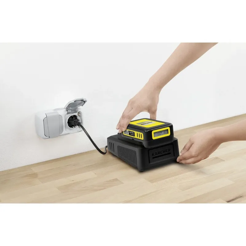 18 Volt Snellader - Geschikt voor Kärcher Accu met 18V / 2.5 Ah of 5.0 Ah de Kärcher – image du produit 5 sur 5