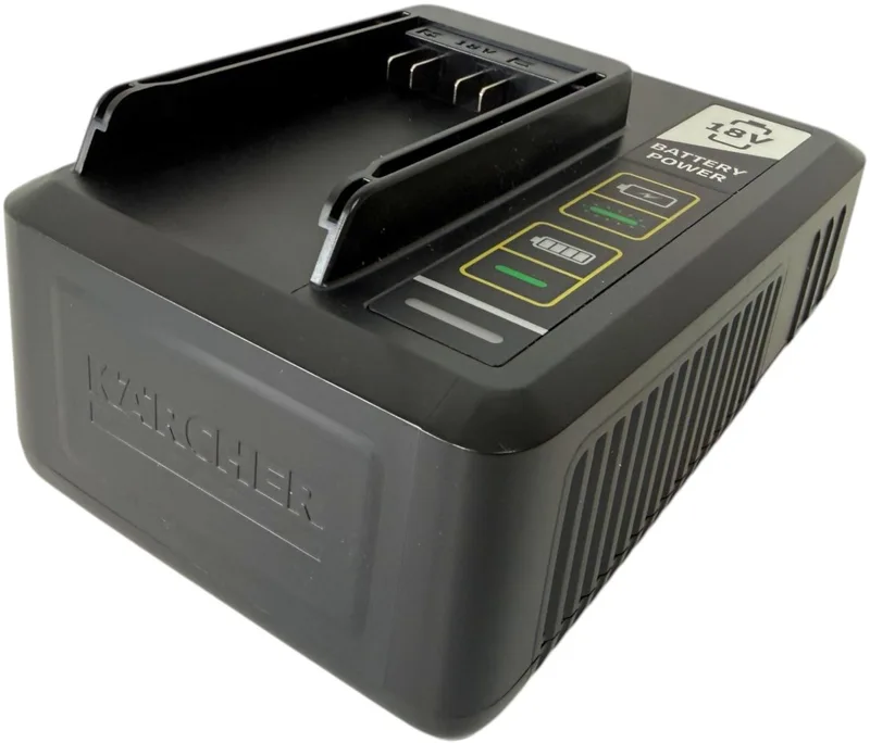 18 Volt Snellader - Geschikt voor Kärcher Accu met 18V / 2.5 Ah of 5.0 Ah de Kärcher – image du produit 1 sur 5