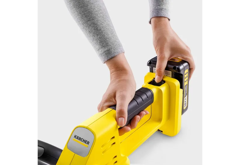 Akku-Heckenschere HGE 3-18 *INT by Kärcher, Yellow – product image 4 of 5
