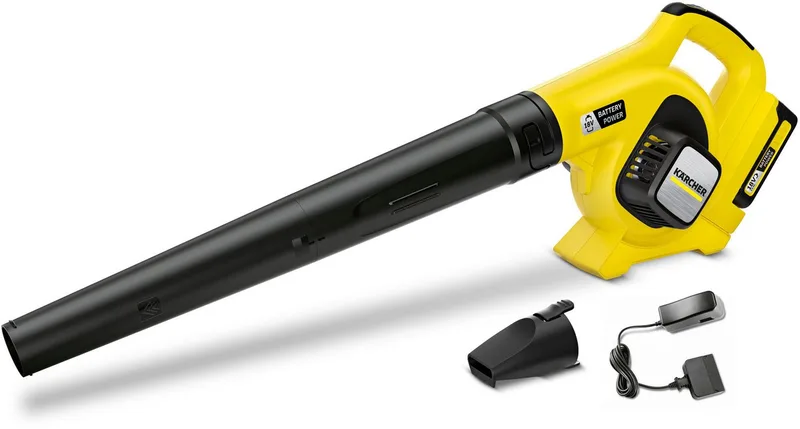 Home & Garden 1.445-110.0 LBL 2 Battery sans fil Souffleur avec batterie 18 V de Kärcher, Jaune – image du produit 1 sur 5