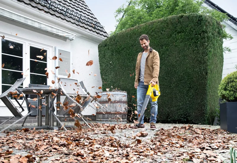 Home & Garden 1.445-110.0 LBL 2 Battery sans fil Souffleur avec batterie 18 V de Kärcher, Jaune – image du produit 5 sur 5