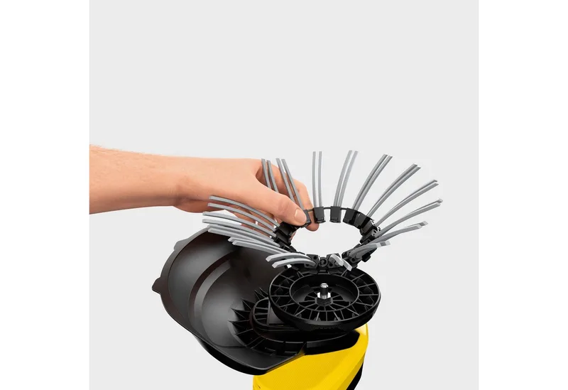Akku-Oberflächenbürste Unkrautentferner WRE 18-55 BATTERY SET, inkl. Akku 18 V und Ladegerät de Kärcher, Jaune – image du produit 3 sur 5