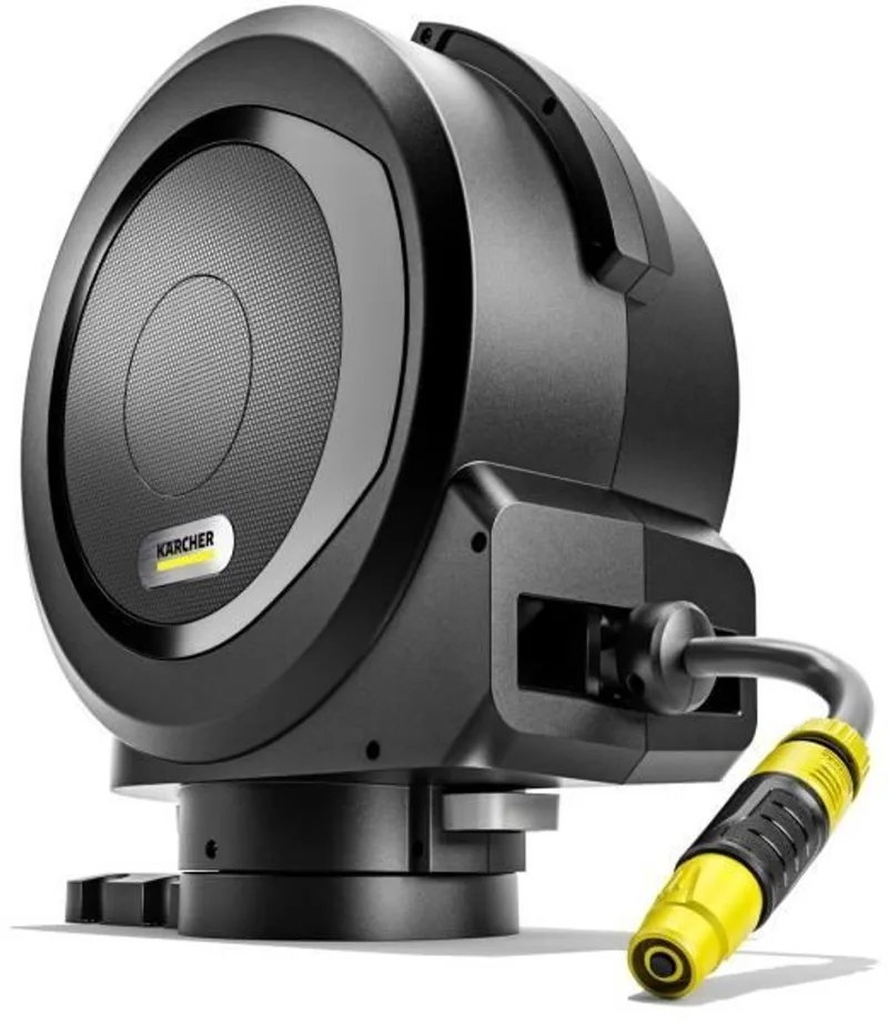 Automatische Slanghaspel HBX 4.15 - Incl. 15 m tuinslang - Automatische slangoprolsysteem - FlexChange en Sproeierhouders de Kärcher, Noir – image du produit